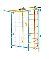 Gouun 7 In 1 Kids Indoor Gym Playground Swedish Wall Ladder