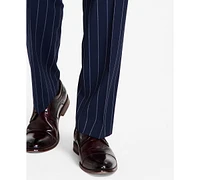 Tayion Collection Men's Regular-Fit Pinstripe Suit Pants