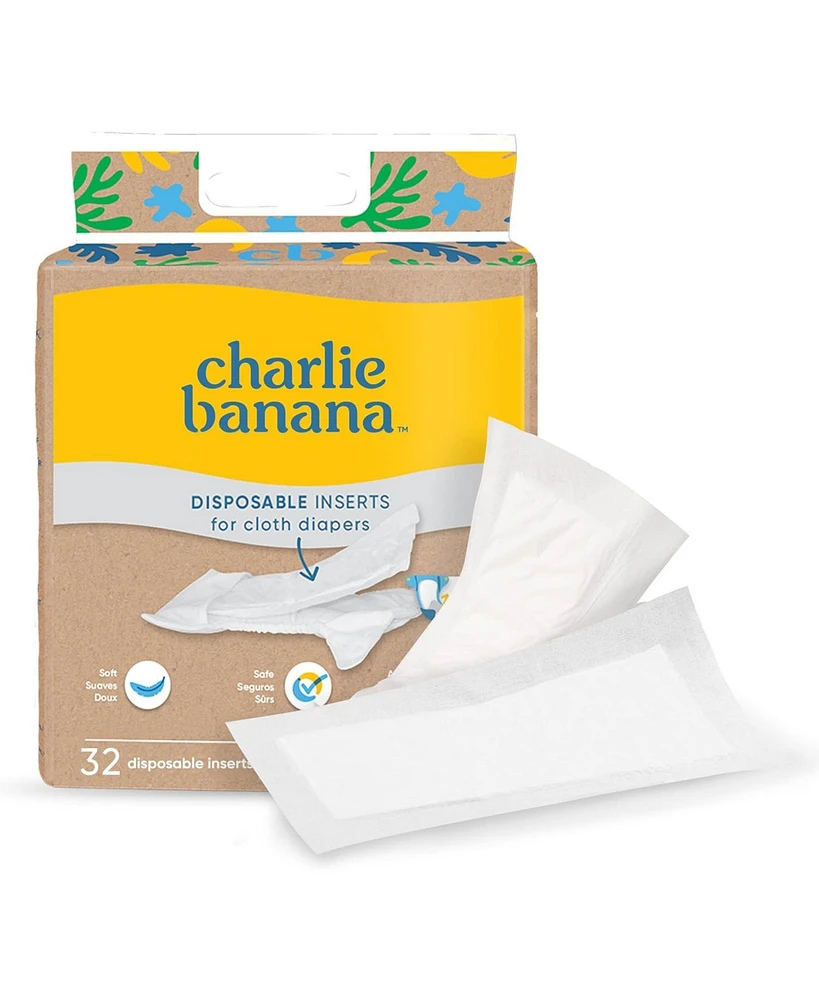 Charlie Banana 32 Disposable Cotton Inserts