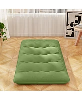 Gouun Floor Mattress with Washable Cover and Carry Bag-Twin Size