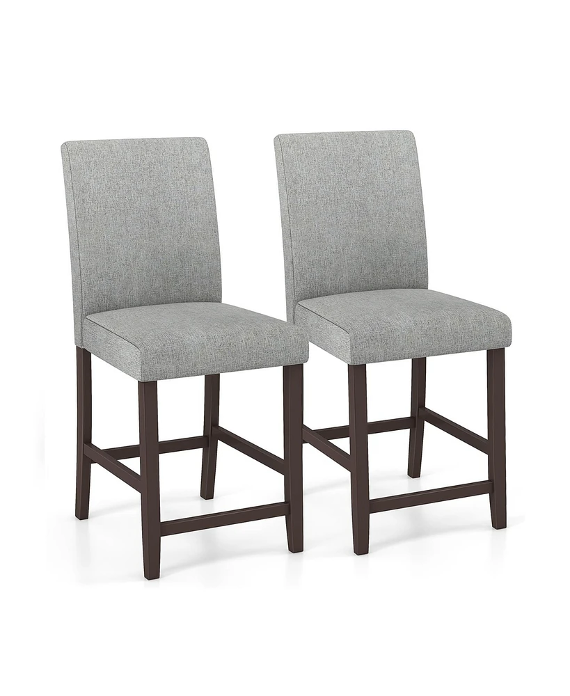 Gouun 25 Inch Counter Height Set of 2 Bar Stools