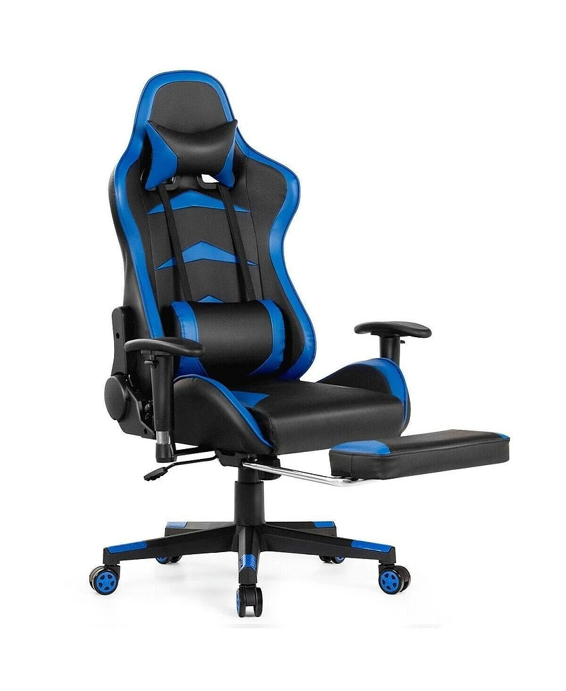 Gouun Massage Gaming Chair with Footrest