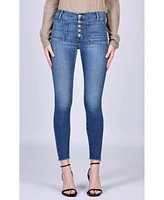 Black Orchid Denim Women's Ava Patch Pocket Skinny Jean