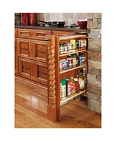 Rev-a-Shelf 9" Pullout Kitchen Cabinet Filler Organizer Spice Rack, 432-bf-9C