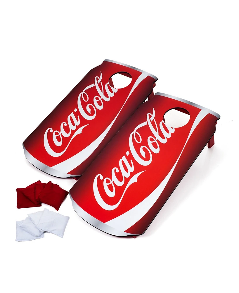 Trademark Games Coca-Cola Can Cornhole Set with Bean Bags