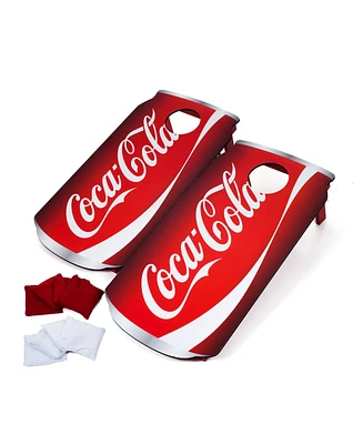 Trademark Games Coca-Cola Can Cornhole Set with Bean Bags