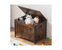 gaomon Storage Chest, Wooden Storage Trunk, Storage Bench with Safety Hinge and Lift-Top for Entryway, Bedroom