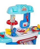 Slickblue Children's Pretend Medical Toy Doctor Kit Dentist Playset for Imaginative Play