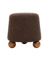 Tov Furniture 18.3" Boucle Stool