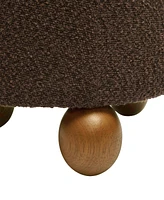 Tov Furniture 18.3" Boucle Stool