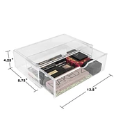 Sorbus Clear Large Stackable Acrylic Drawers - for Organizing Make up, Nail Polish, Hair Accessories