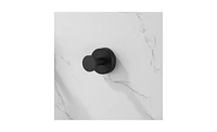 Slickblue Round Base Towel Hook with Screws for Easy Installation and Durable Use