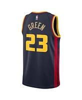 Nike Men's and Women's Navy Draymond Green Golden State Warriors 2024/25 City Edition Finished Swingman Jersey