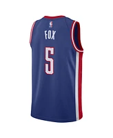 Nike Men's and Women's Blue De'Aaron Fox Sacramento Kings 2024/25 City Edition Finished Swingman Jersey