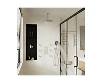 Casainc 3 Functions 12 Inch Ceiling Mounted Thermostatic Shower System