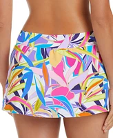 Bleu by Rod Beattie Women's Printed Swim Skirt Bottoms