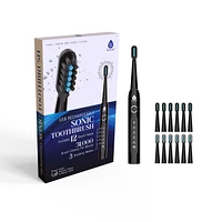 Usb Rechargeable Electric Toothbrush with 12 Brush Heads