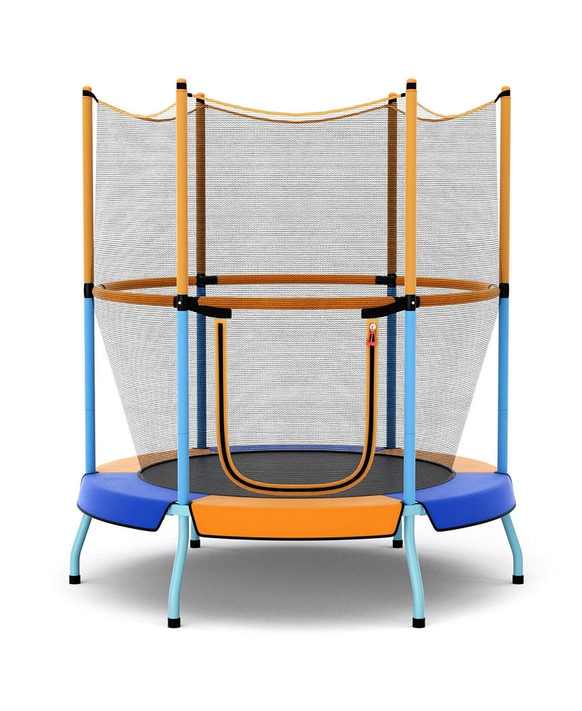 Gouun 48 Inch Toddler Trampoline with Safety Enclosure Net