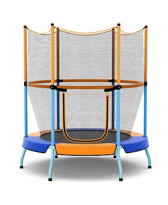 Gouun 48 Inch Toddler Trampoline with Safety Enclosure Net