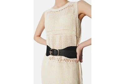 Women's Wide Belt Loop Center Buckle Victoria Hyde Heather