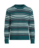 Lands' End Men's Long Sleeve Ultra Soft Oversized Crewneck Sweater