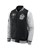 Fanatics Men's Black Georgia Bulldogs Elements Elite Full-Snap Jacket