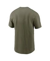 Nike Men's Olive Usc Trojans 2024 Military Appreciation Tonal Logo Performance T-Shirt