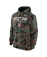 Nike Men's Camo Arizona Wildcats 2024 Military Appreciation Club Fleece Pullover Hoodie