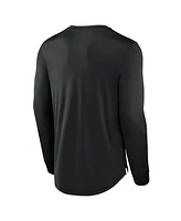 Fanatics Men's Black New York Giants Blackout Long Sleeve T-Shirt