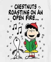 Airwaves Men's Peanuts Chesnuts Roasting Short Sleeve Tee