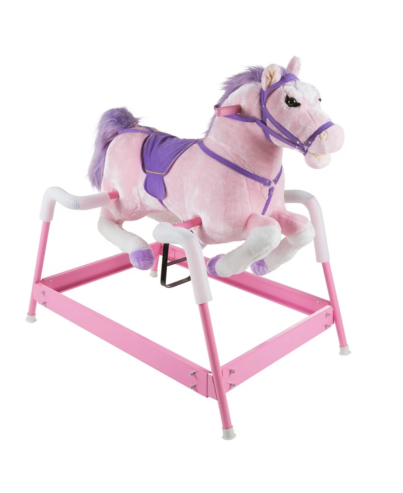 Happy Trails Kids Ride On Rocking Horse Toy