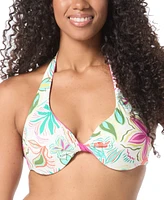 Coco Reef Women's Printed Verso Halter Bikini Top