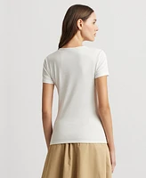 Lauren Ralph Stretch Knit T-Shirt