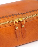 Celosia Rectangular Leather Jewelry Case