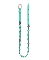 Old Trend Women's Rosa Flourish Leather Belt