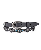 Old Trend Women's Rosa Flourish Leather Belt
