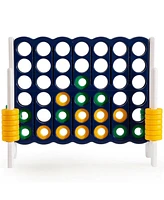 Gouun 4-to-Score 4 in A Row Giant Game Set for Kids Adults Family Fun