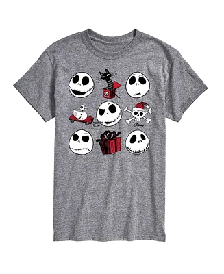 Airwaves Men's Nightmare Before Christmas Faces Short Sleeve Tee