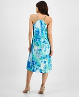 Connected Women's Printed Midi Dress