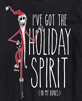 Airwaves Men's Nightmare Before Christmas Holiday Spirit Short Sleeve Tee