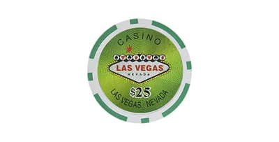 Slickblue Holo Inlay Poker Chips (25-Pack) – Premium Casino-Style Poker Chips