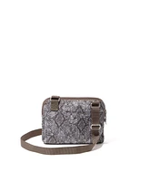 Baggallini Double Zip Medium Crossbody Bag