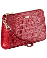 Brahmin Daisy Ombre Melbourne Embossed Leather Wristlet