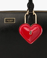 kate spade new york Key to My Heart Patent Bag Charm