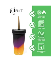 Silipint Straw Tumbler 22oz: Sun Storm