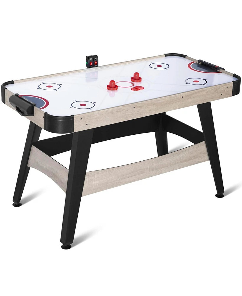 Sugift Air Hockey Table, Indoor Powered Hockey Game Table with 2 Pucks, 2 Pushers