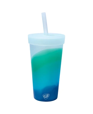 Silipint Straw Tumbler 22oz: Mountain Air