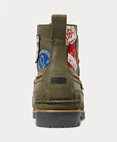 Polo Ralph Lauren Men's Ranger Mid Suede & Twill Boot