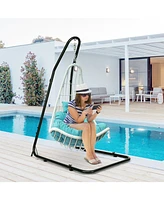 Gouun Adjustable Hammock Chair Stand Steel Frame