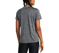 Under Armour Women's Twist Tech V-Neck Short-Sleeve Top